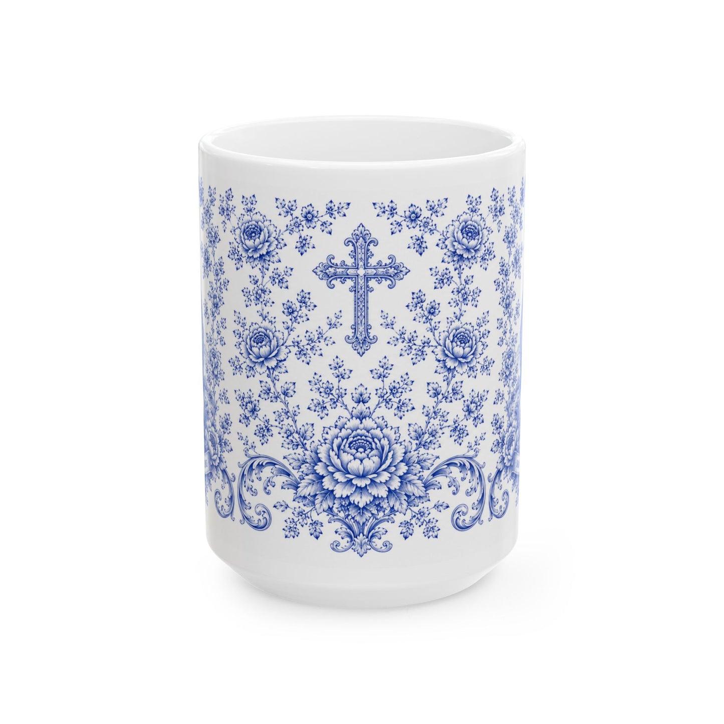 Saint Mary Magdalene Ceramic Mug — Catholic Prayer Coffee Cup (11oz, 15oz)