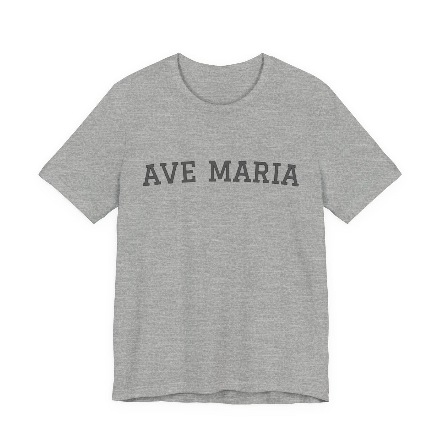 Ave Maria Catholic Tee — Faith-Based Unisex T‑Shirt
