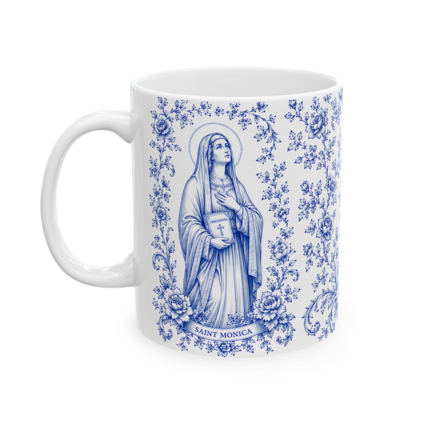 Saint Monica Ceramic Mug — Catholic Faith 11oz & 15oz