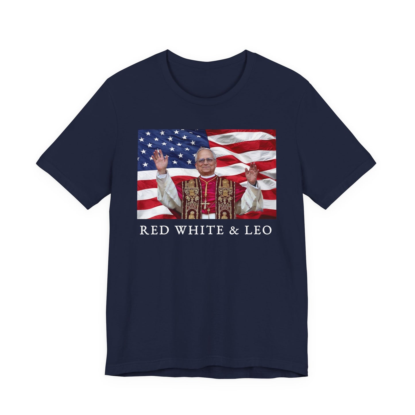 Pope Leo 'American Support' Catholic T-Shirt