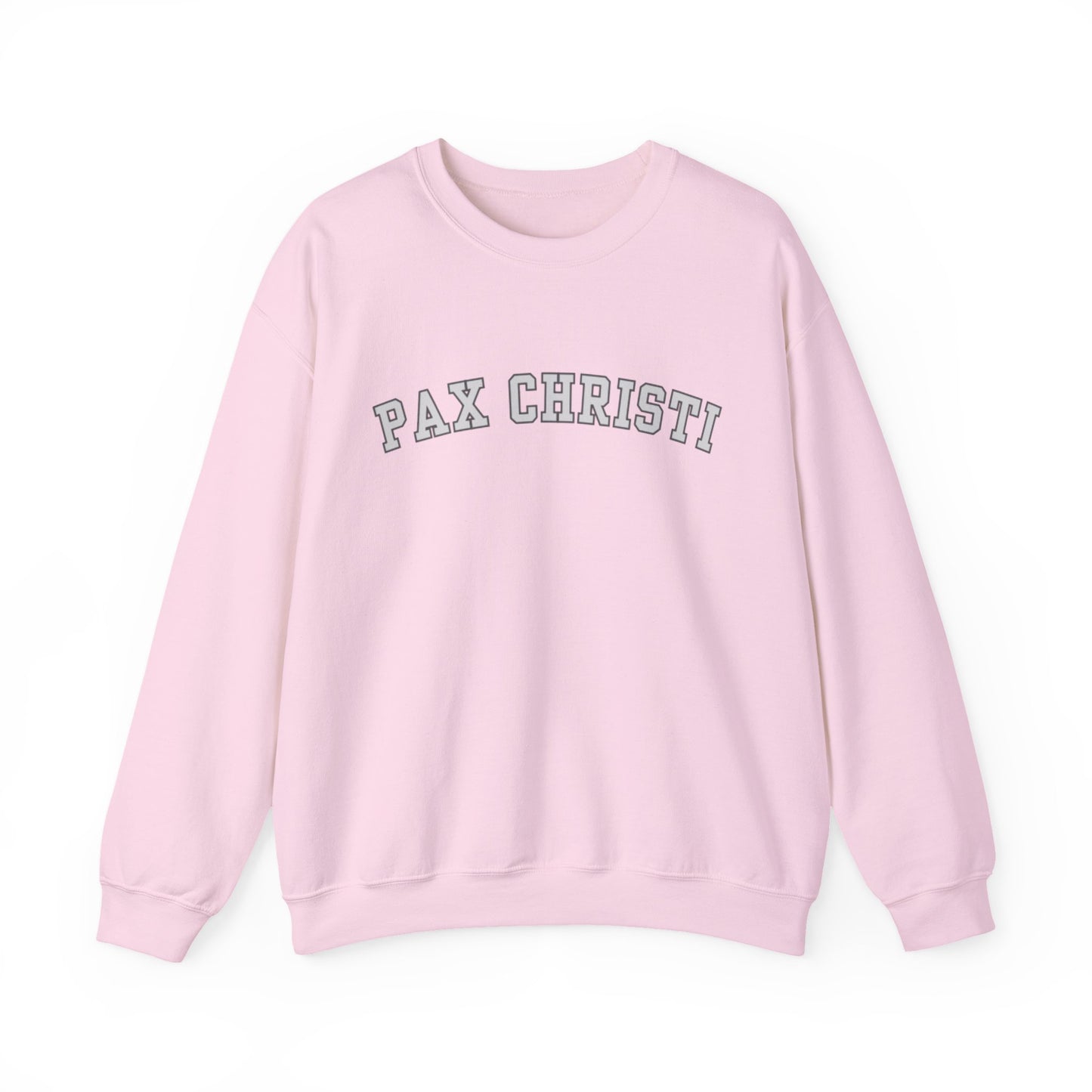 Pax Christi Catholic Crewneck Sweatshirt — Religious Peace Prayer Pullover