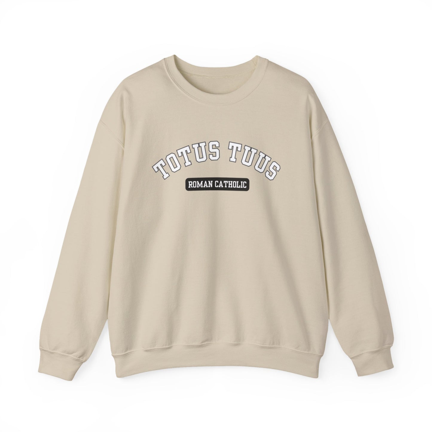 Totus Tuus Roman Catholic Crewneck Sweatshirt