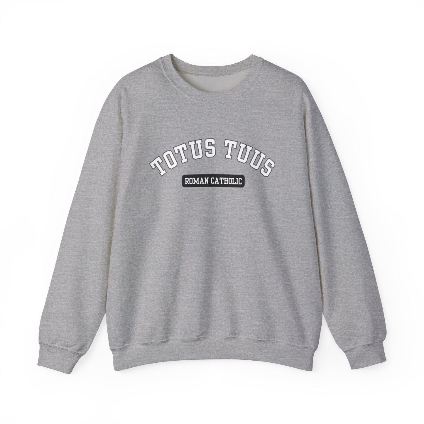 Totus Tuus Roman Catholic Crewneck Sweatshirt