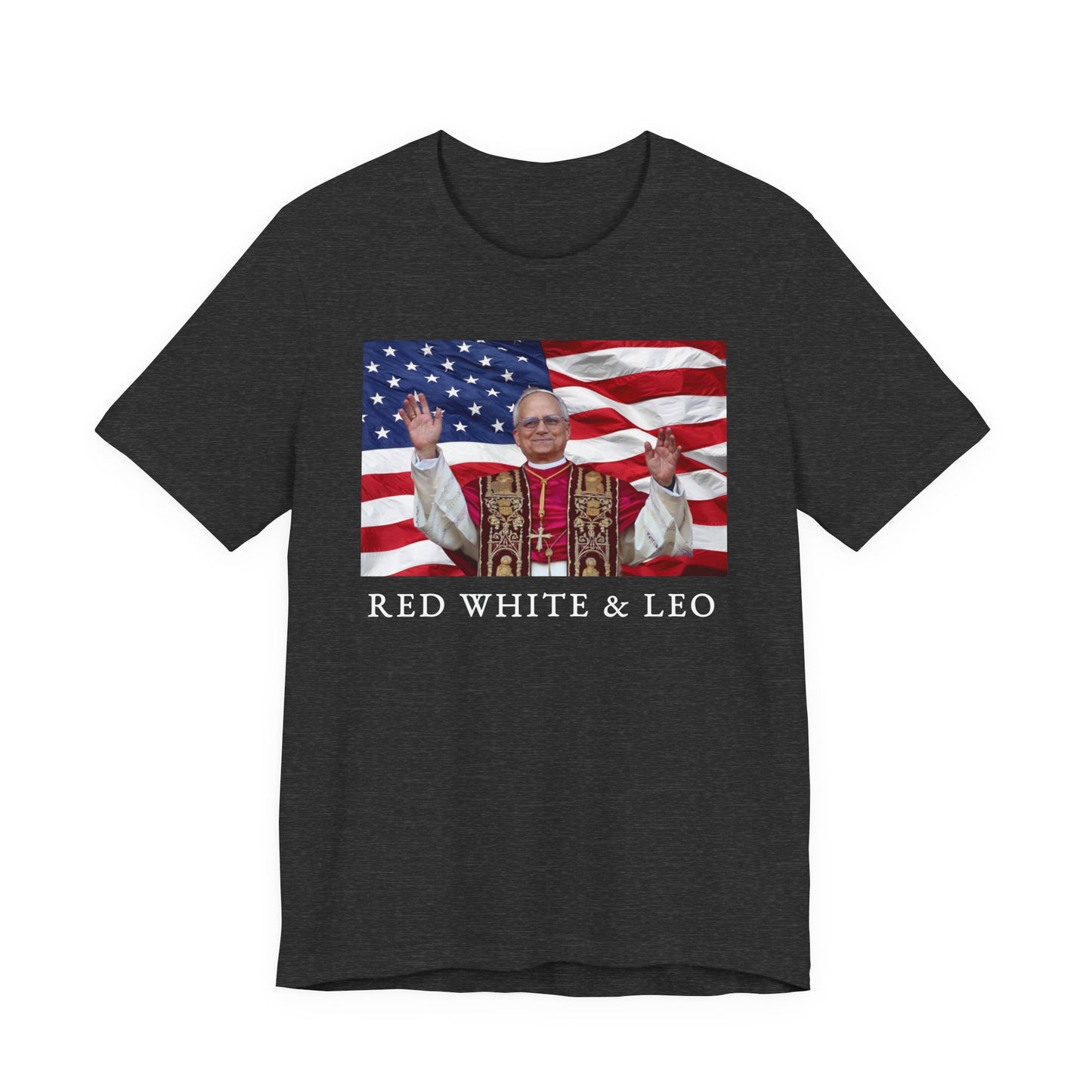 Pope Leo 'American Support' Catholic T-Shirt
