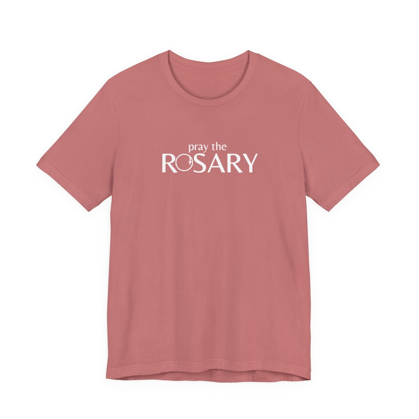 Pray the Rosary Shirt – Catholic T-Shirt for Women & Men, Marian Devotion Gift, Faith Apparel