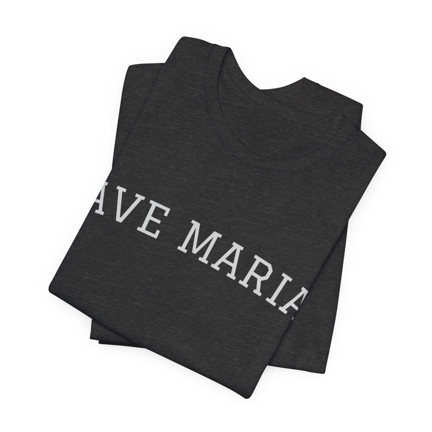 Ave Maria Catholic Tee — Faith-Based Unisex T‑Shirt
