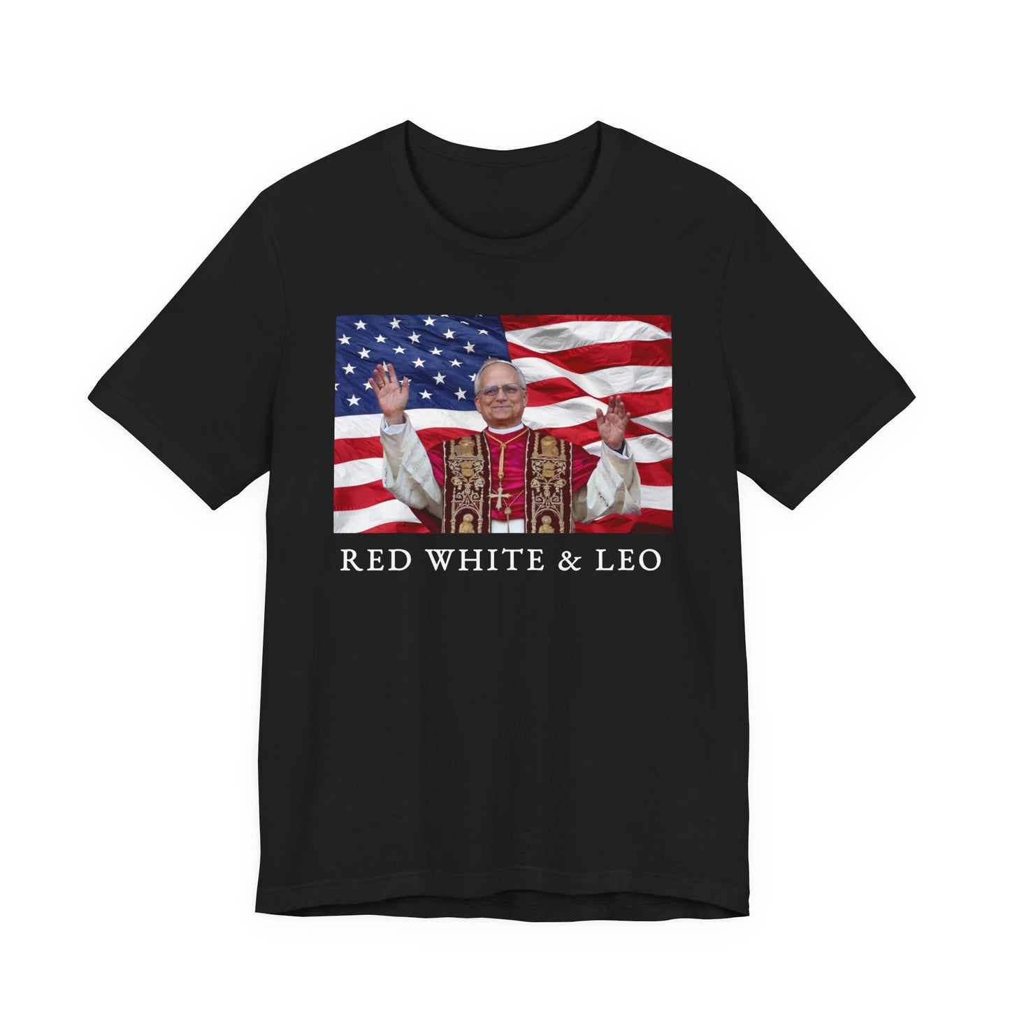Pope Leo 'American Support' Catholic T-Shirt