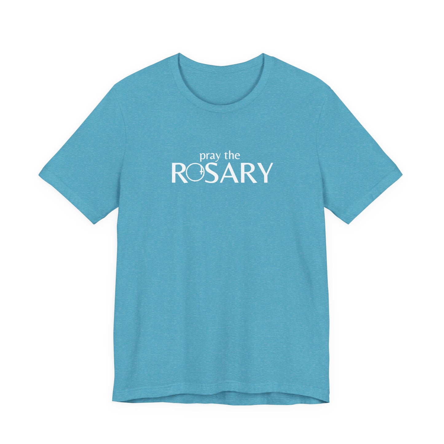 Pray the Rosary Shirt – Catholic T-Shirt for Women & Men, Marian Devotion Gift, Faith Apparel