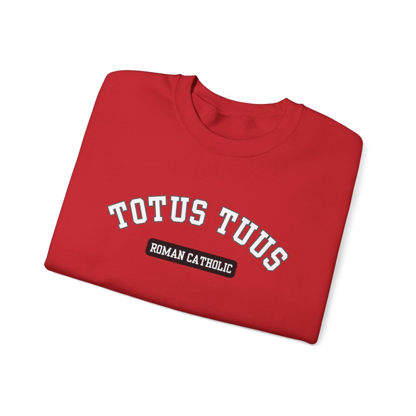 Totus Tuus Roman Catholic Crewneck Sweatshirt