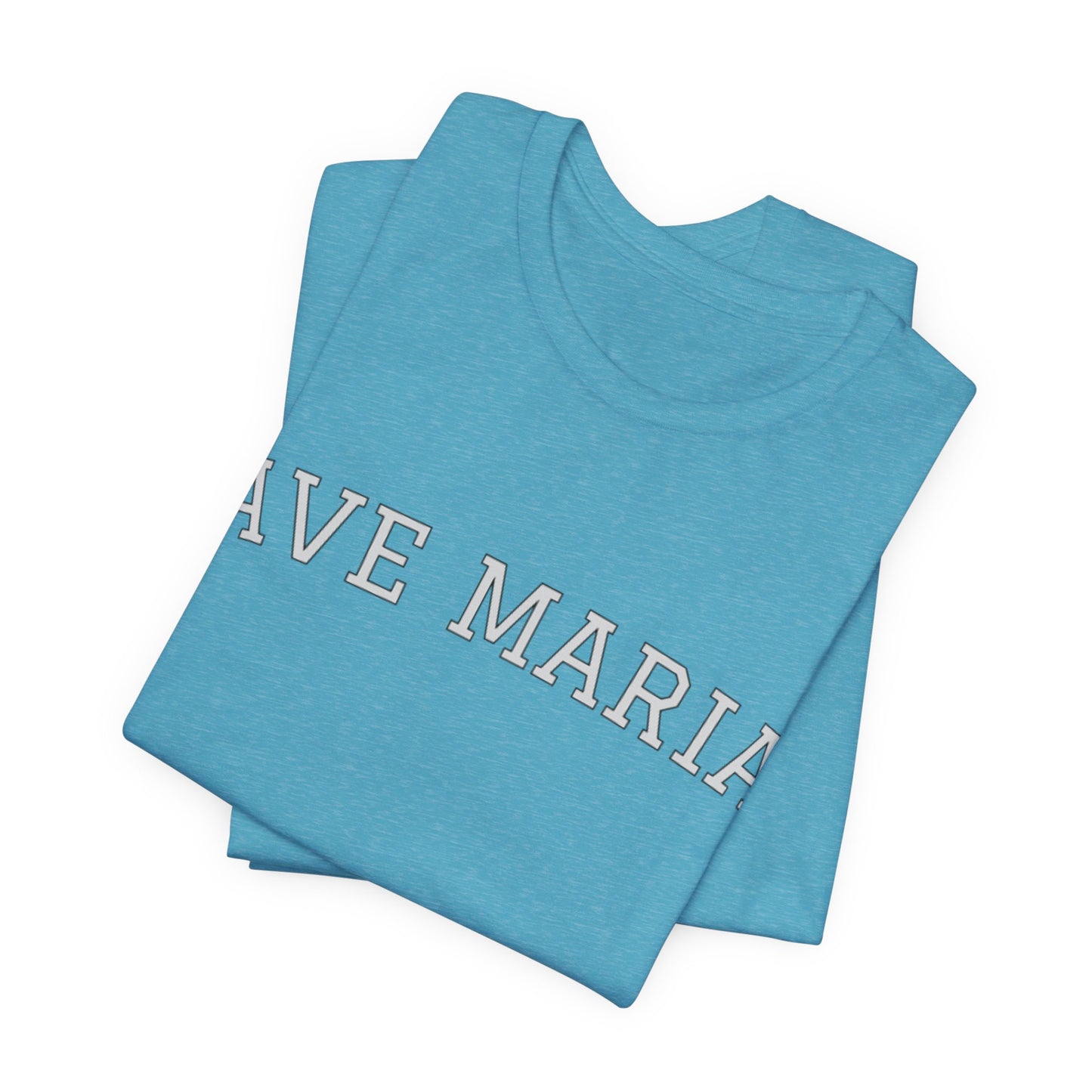 Ave Maria Catholic Tee — Faith-Based Unisex T‑Shirt