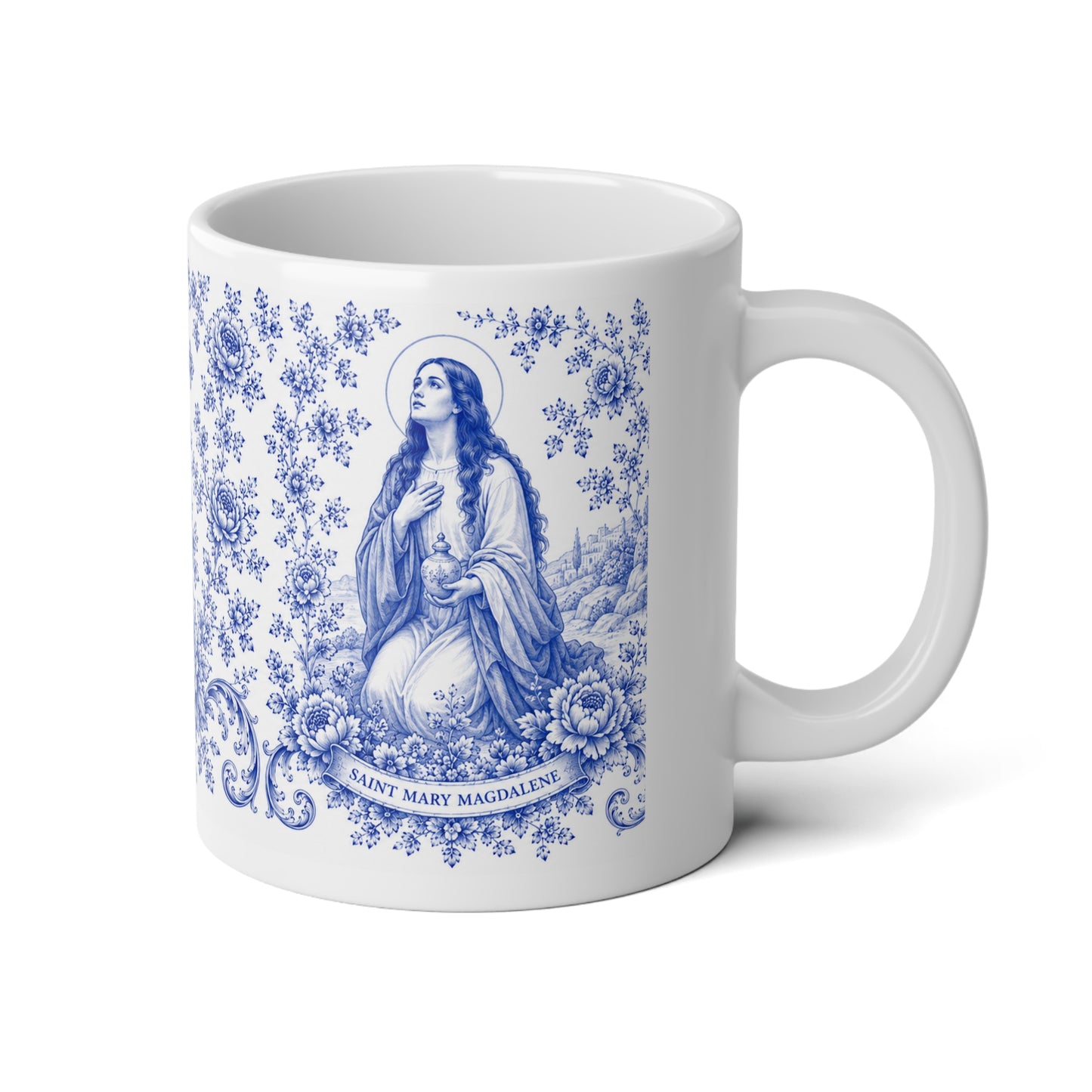 Saint Mary Magdalene 20oz Jumbo Mug — Catholic Coffee Cup