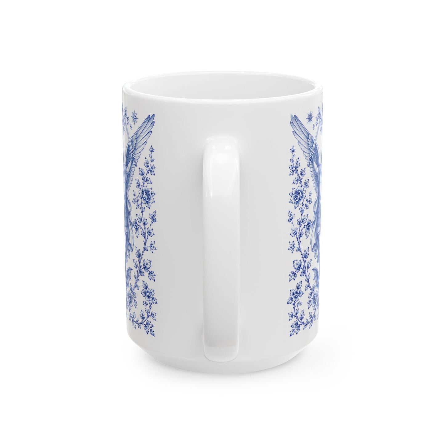 Saint Michael Ceramic Mug — Catholic Angel Coffee Mug (11oz & 15oz)
