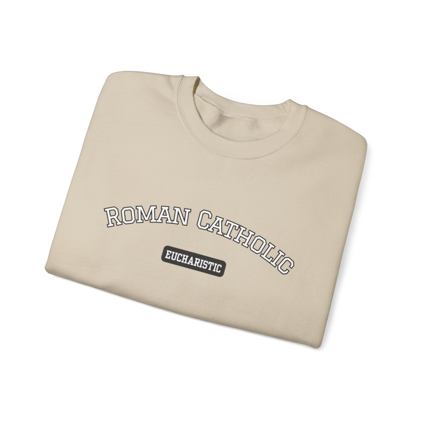 Eucharistic Jesus Roman Catholic Crewneck Sweatshirt