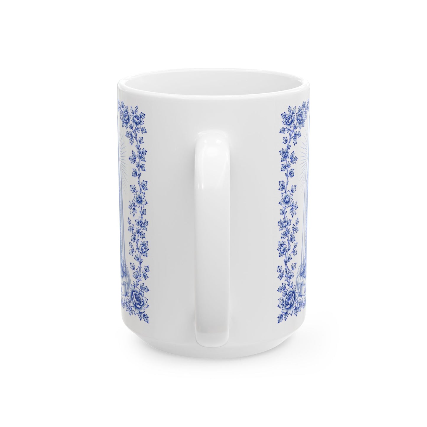 Our Lady of Fatima Ceramic Mug — Catholic Prayer 15oz