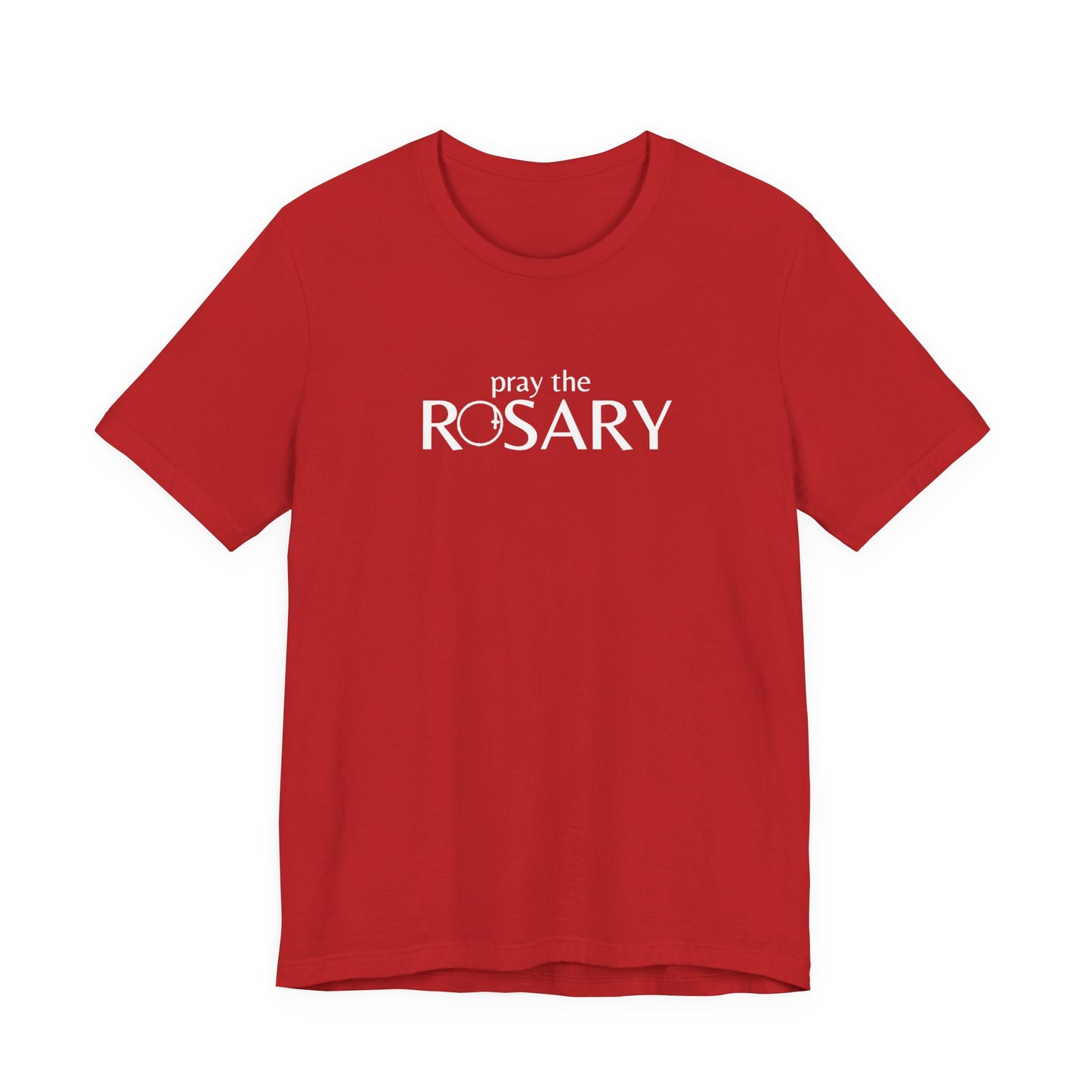 Pray the Rosary Shirt – Catholic T-Shirt for Women & Men, Marian Devotion Gift, Faith Apparel
