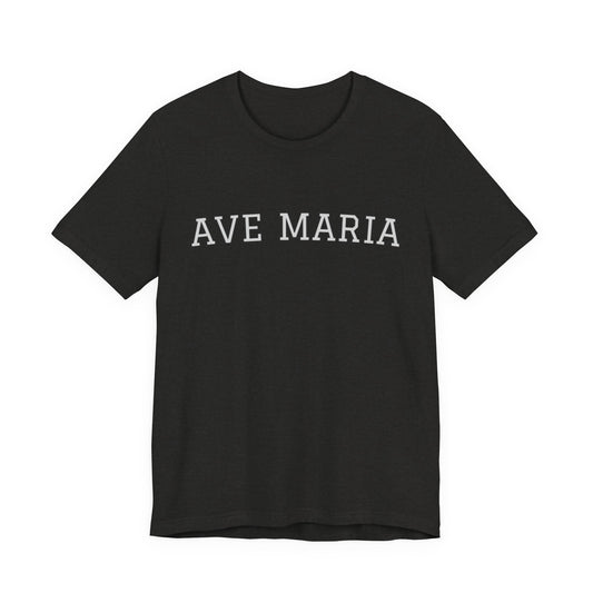 Ave Maria Catholic Tee — Faith-Based Unisex T‑Shirt