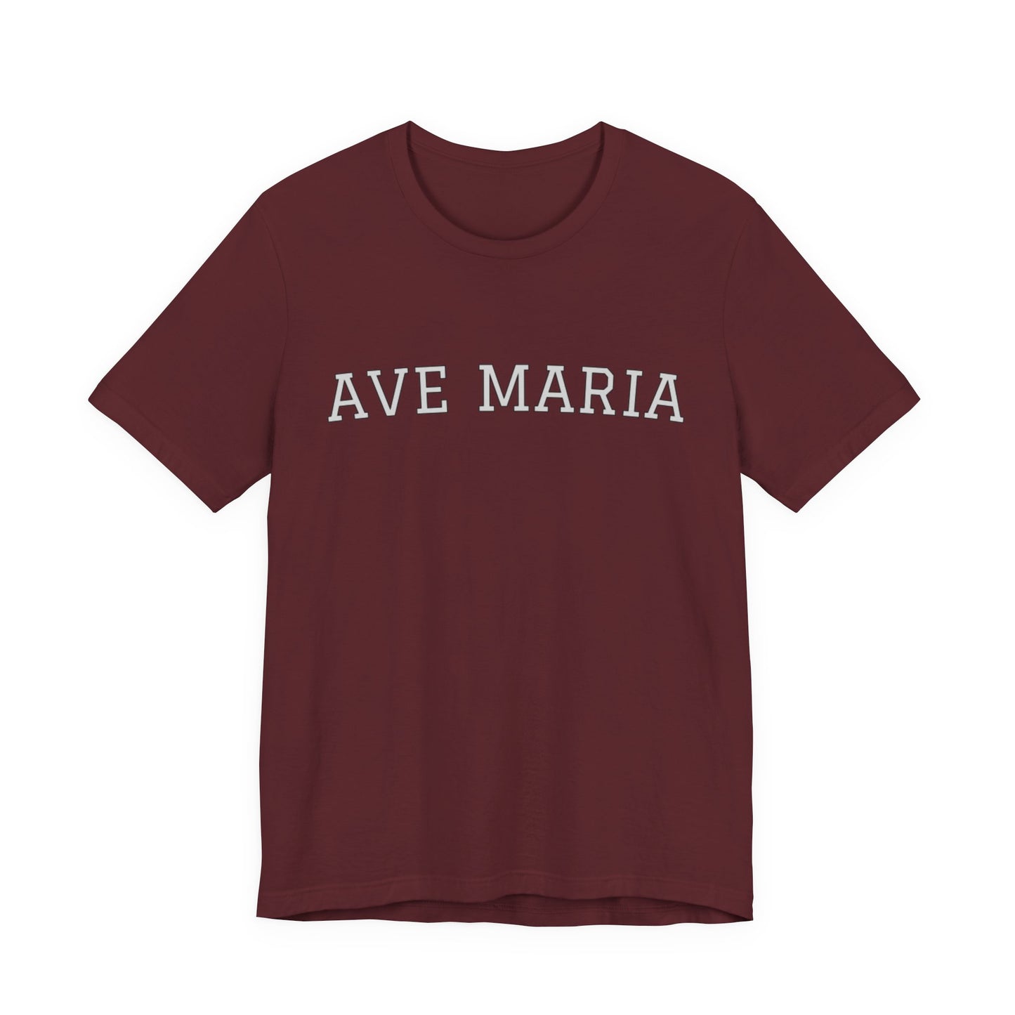 Ave Maria Catholic Tee — Faith-Based Unisex T‑Shirt
