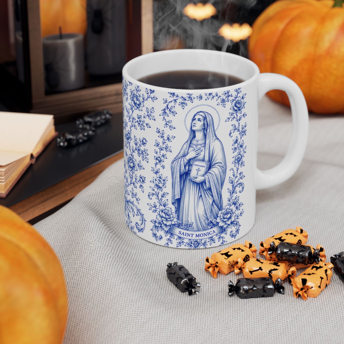Saint Monica Ceramic Mug — Catholic Faith 11oz & 15oz