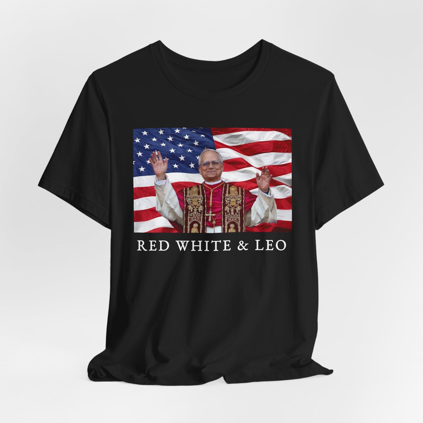 Pope Leo 'American Support' Catholic T-Shirt