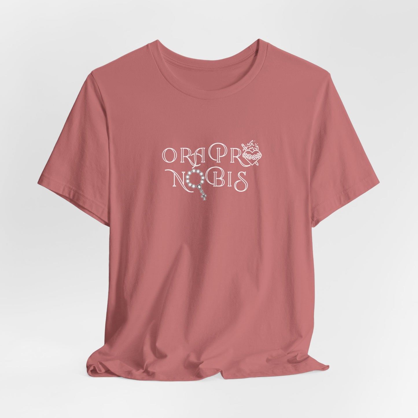 Ora Pro Nobis Catholic Tee — Prayerful Faith T‑Shirt for Catholics