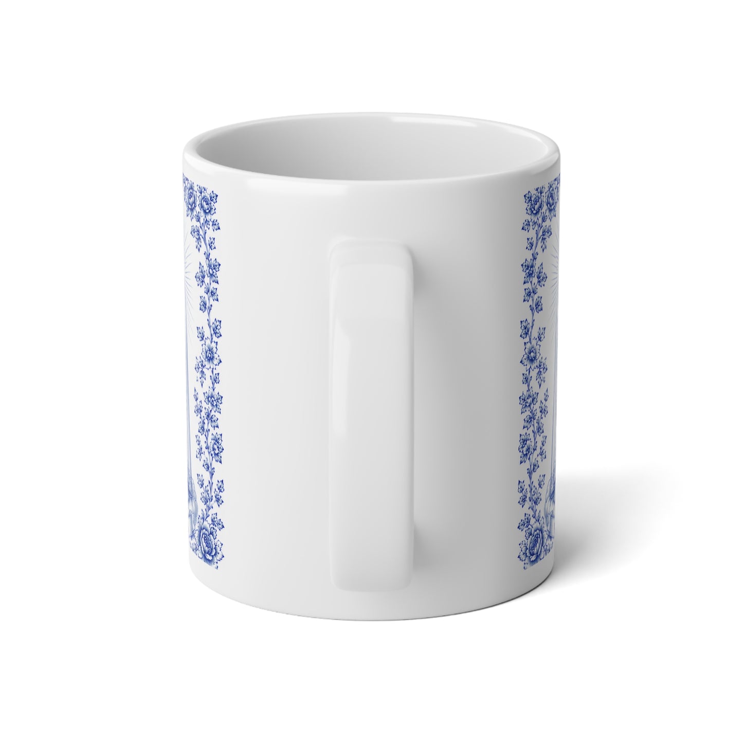 Our Lady of Fatima Jumbo Mug — 20oz Catholic Prayer Coffee Cup