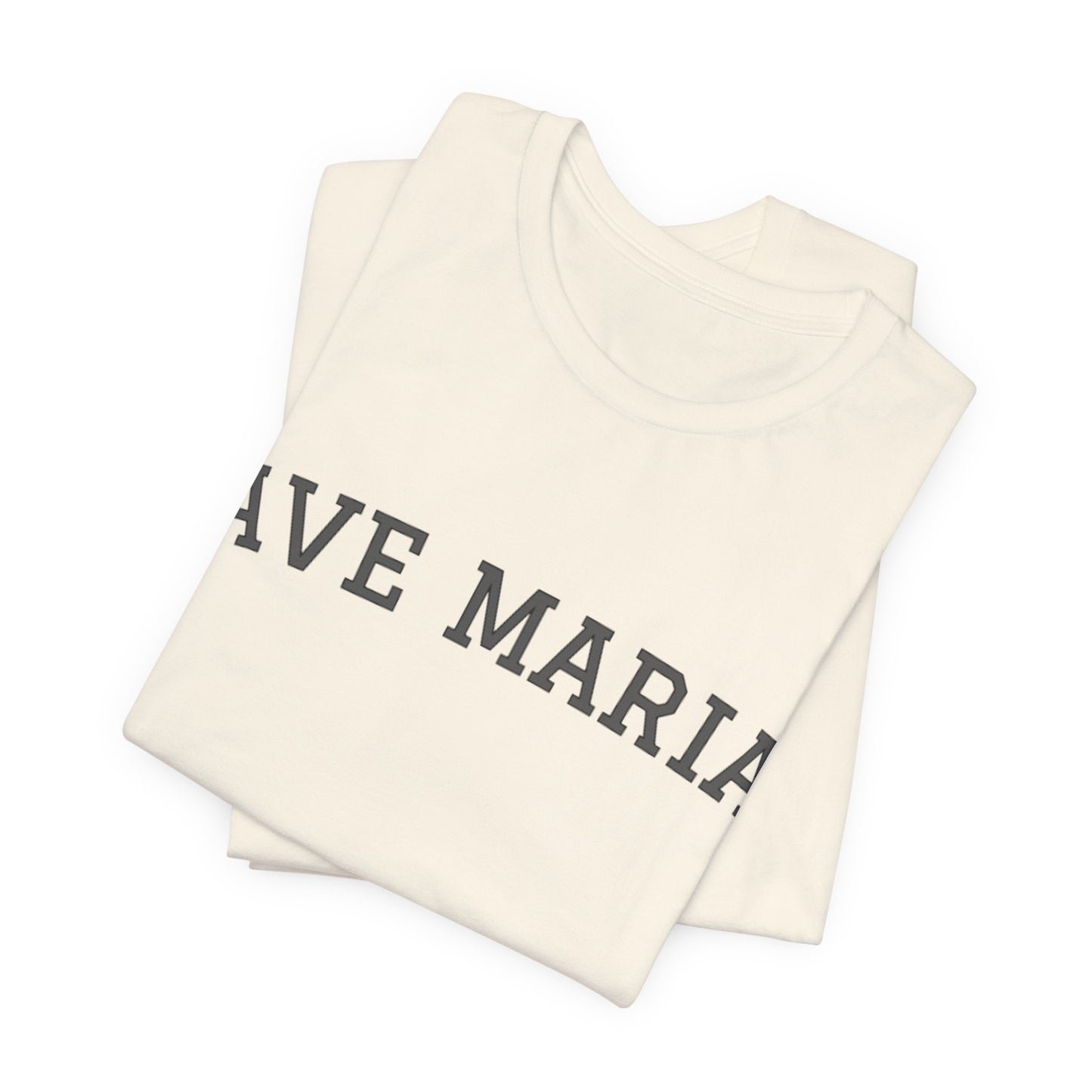Ave Maria Catholic Tee — Faith-Based Unisex T‑Shirt