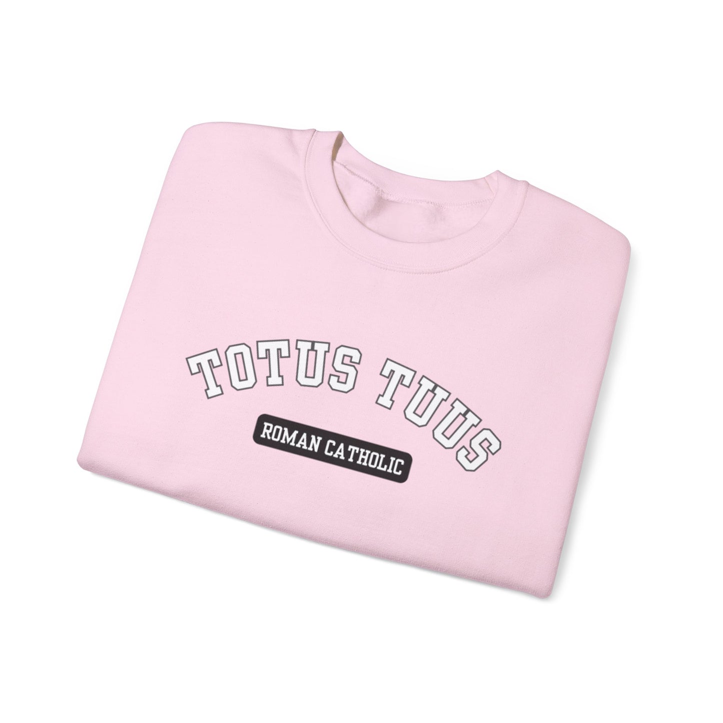 Totus Tuus Roman Catholic Crewneck Sweatshirt