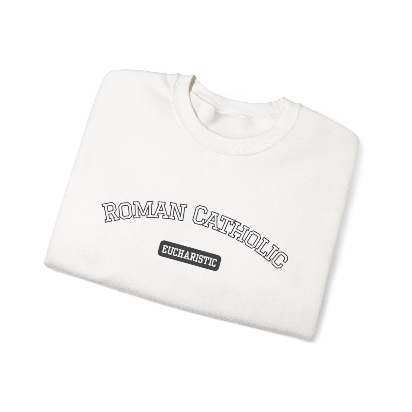 Eucharistic Jesus Roman Catholic Crewneck Sweatshirt