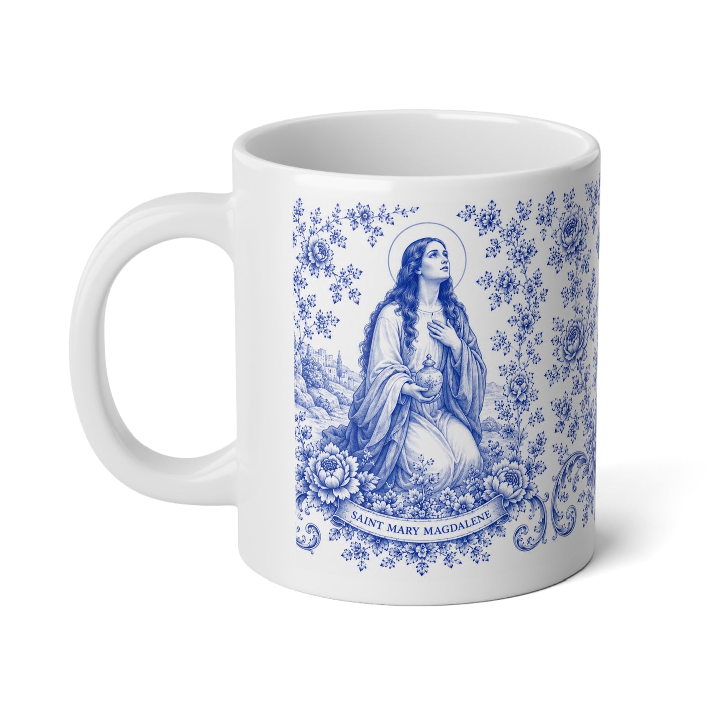 Saint Mary Magdalene 20oz Jumbo Mug — Catholic Coffee Cup