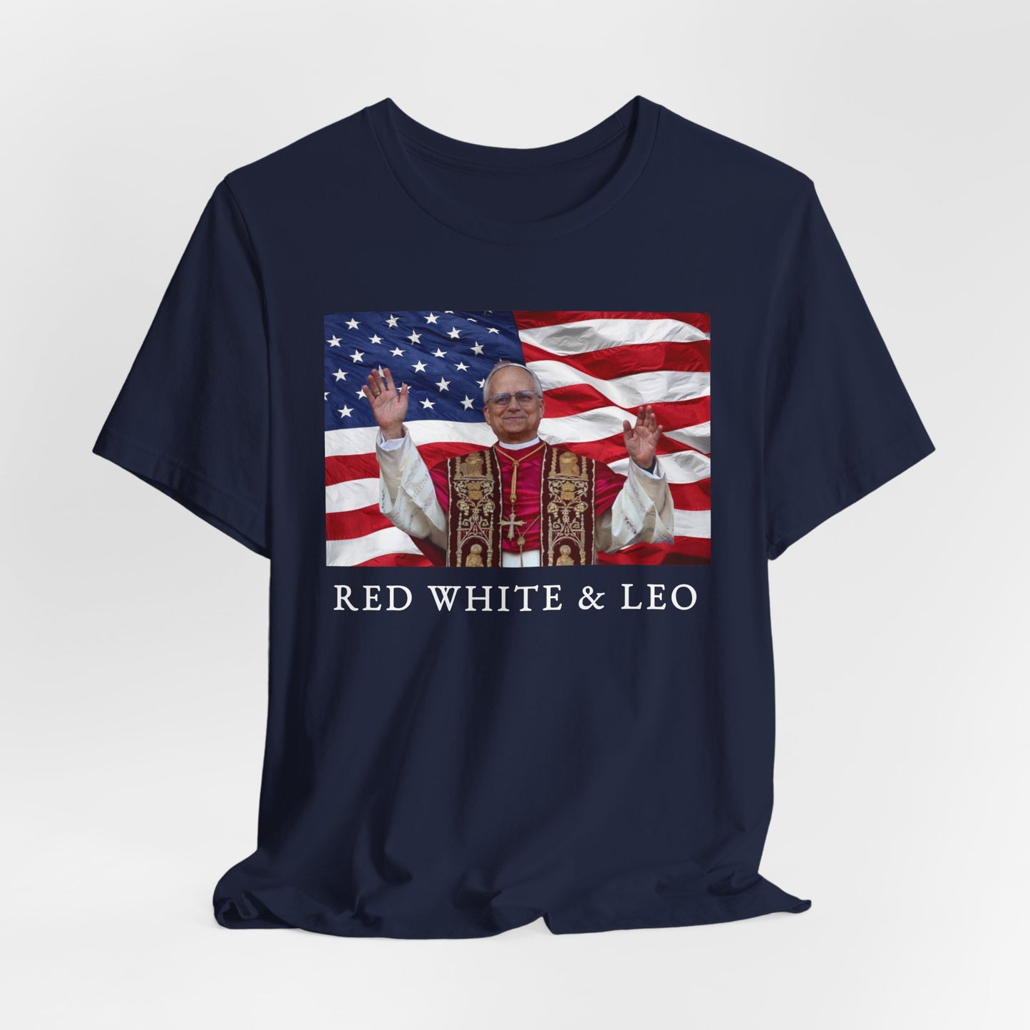 Pope Leo 'American Support' Catholic T-Shirt