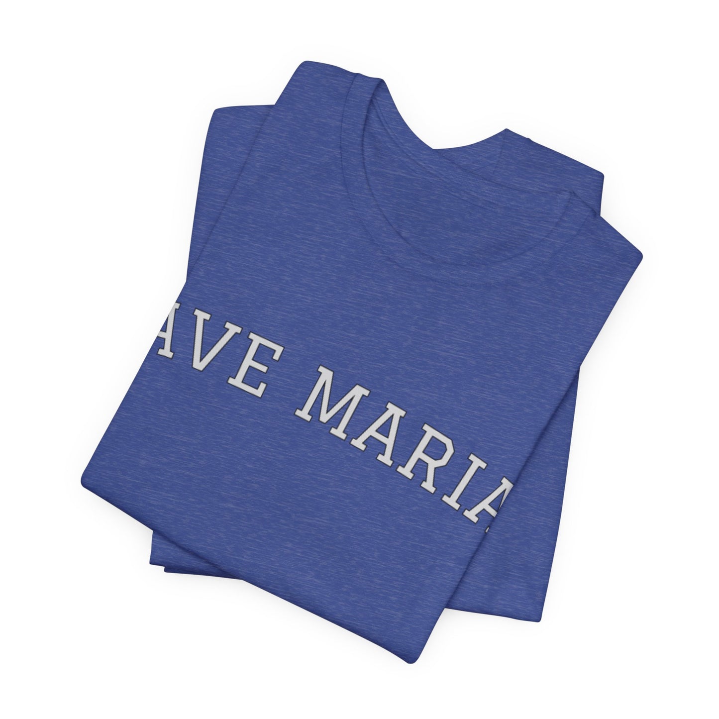 Ave Maria Catholic Tee — Faith-Based Unisex T‑Shirt