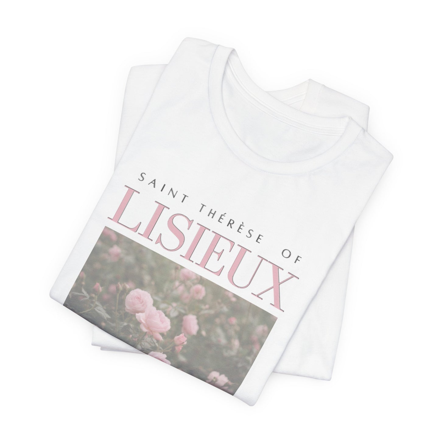 Saint Therese of Lisieux Catholic Tee — Patron Saint Devotional T‑Shirt