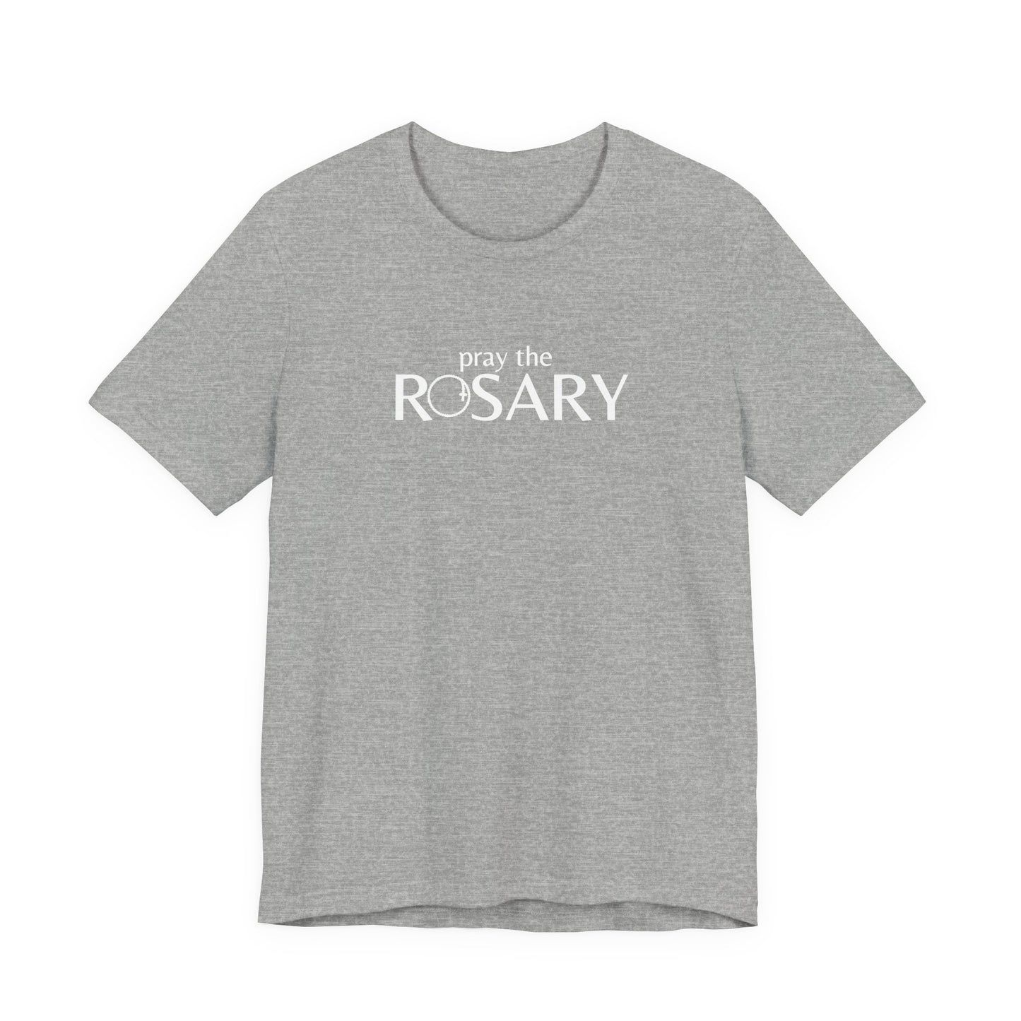 Pray the Rosary Shirt – Catholic T-Shirt for Women & Men, Marian Devotion Gift, Faith Apparel