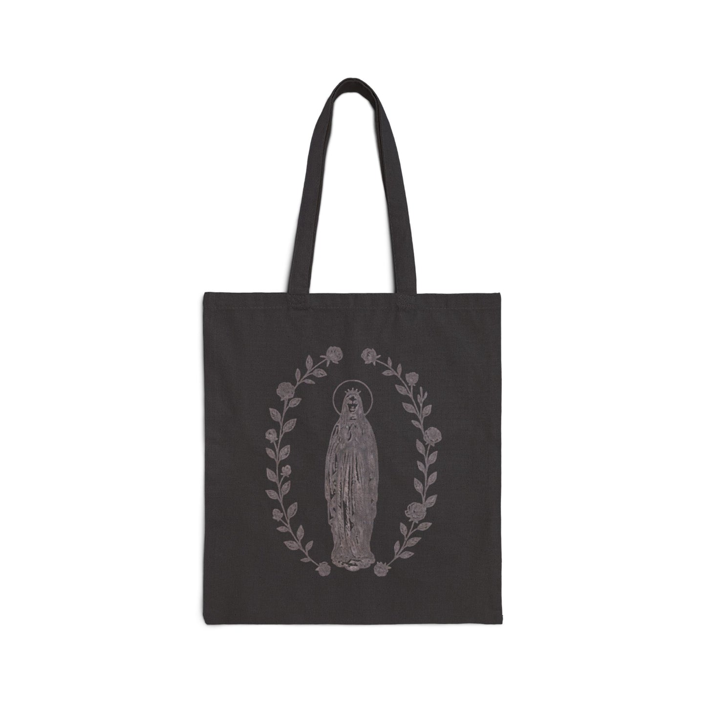 Blessed Mother Catholic Tote Bag — Mary Prayer Canvas Tote