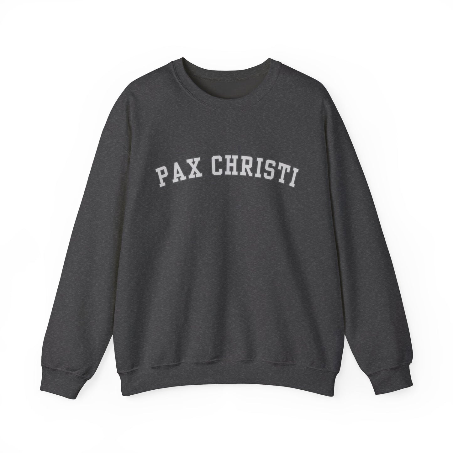 Pax Christi Catholic Crewneck Sweatshirt — Religious Peace Prayer Pullover