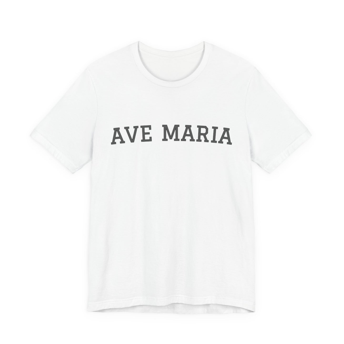 Ave Maria Catholic Tee — Faith-Based Unisex T‑Shirt