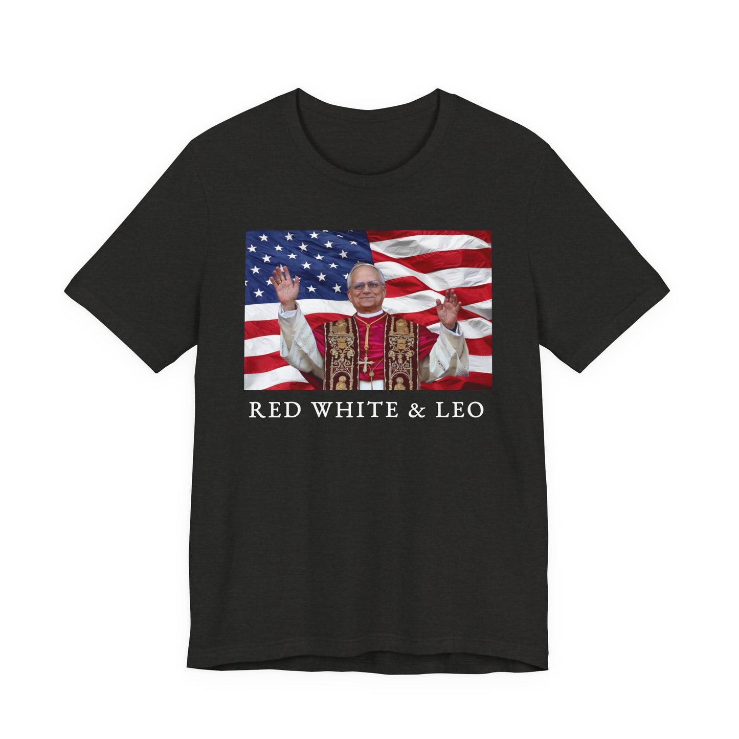 Pope Leo 'American Support' Catholic T-Shirt