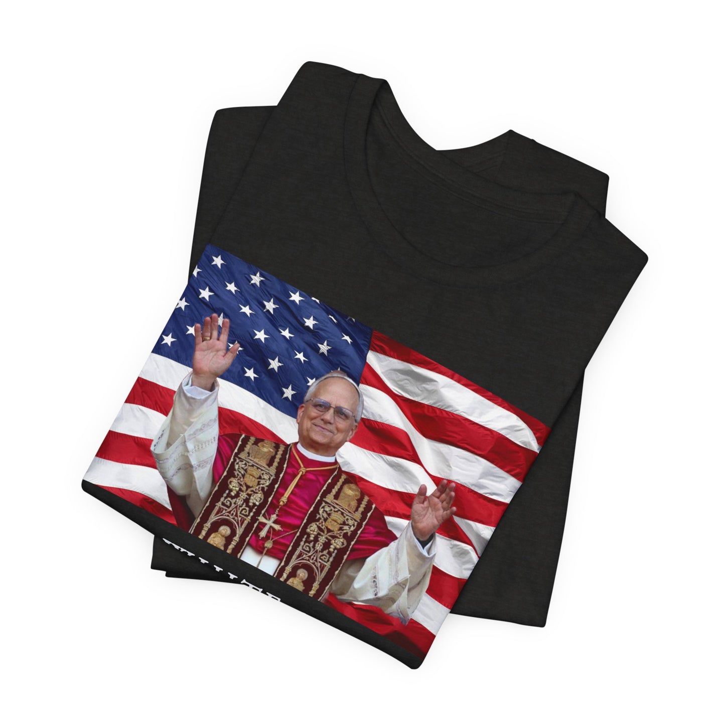 Pope Leo 'American Support' Catholic T-Shirt