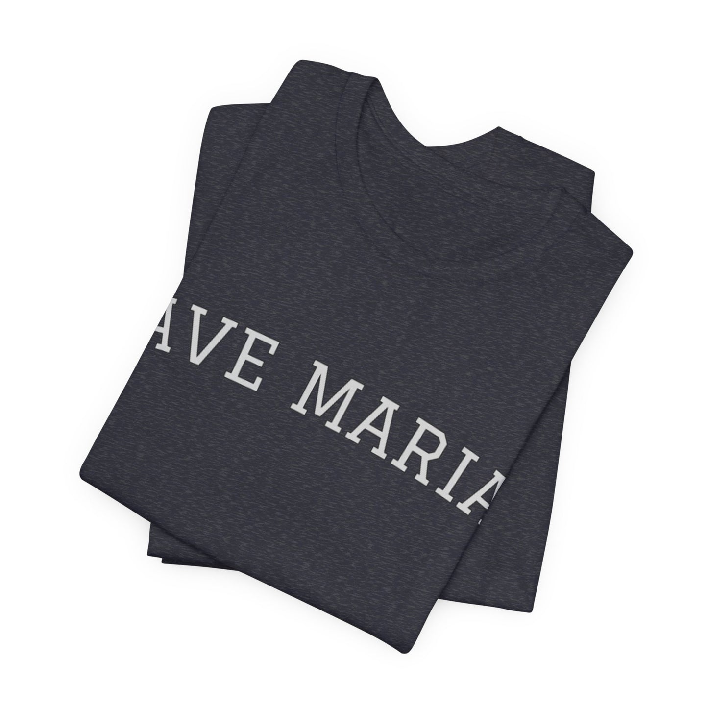 Ave Maria Catholic Tee — Faith-Based Unisex T‑Shirt