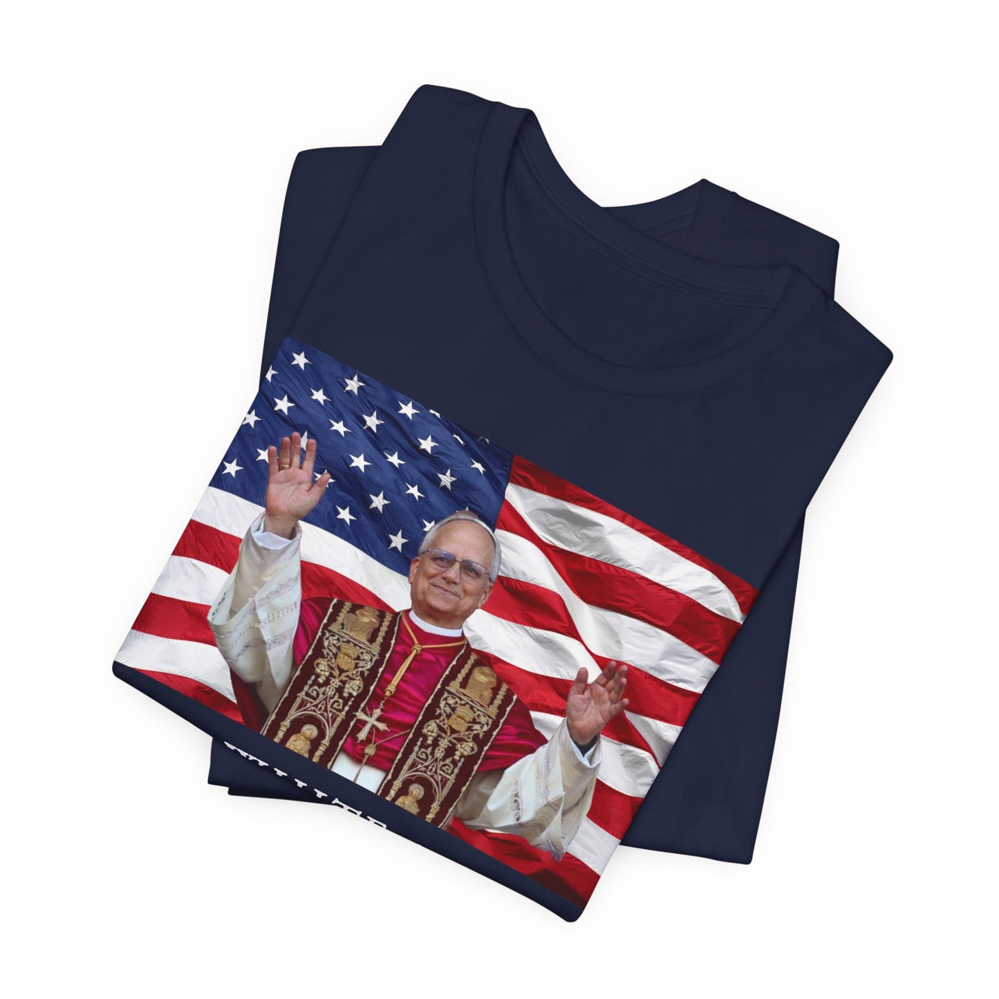 Pope Leo 'American Support' Catholic T-Shirt
