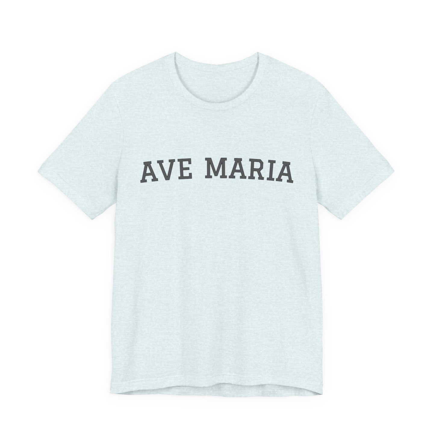 Ave Maria Catholic Tee — Faith-Based Unisex T‑Shirt