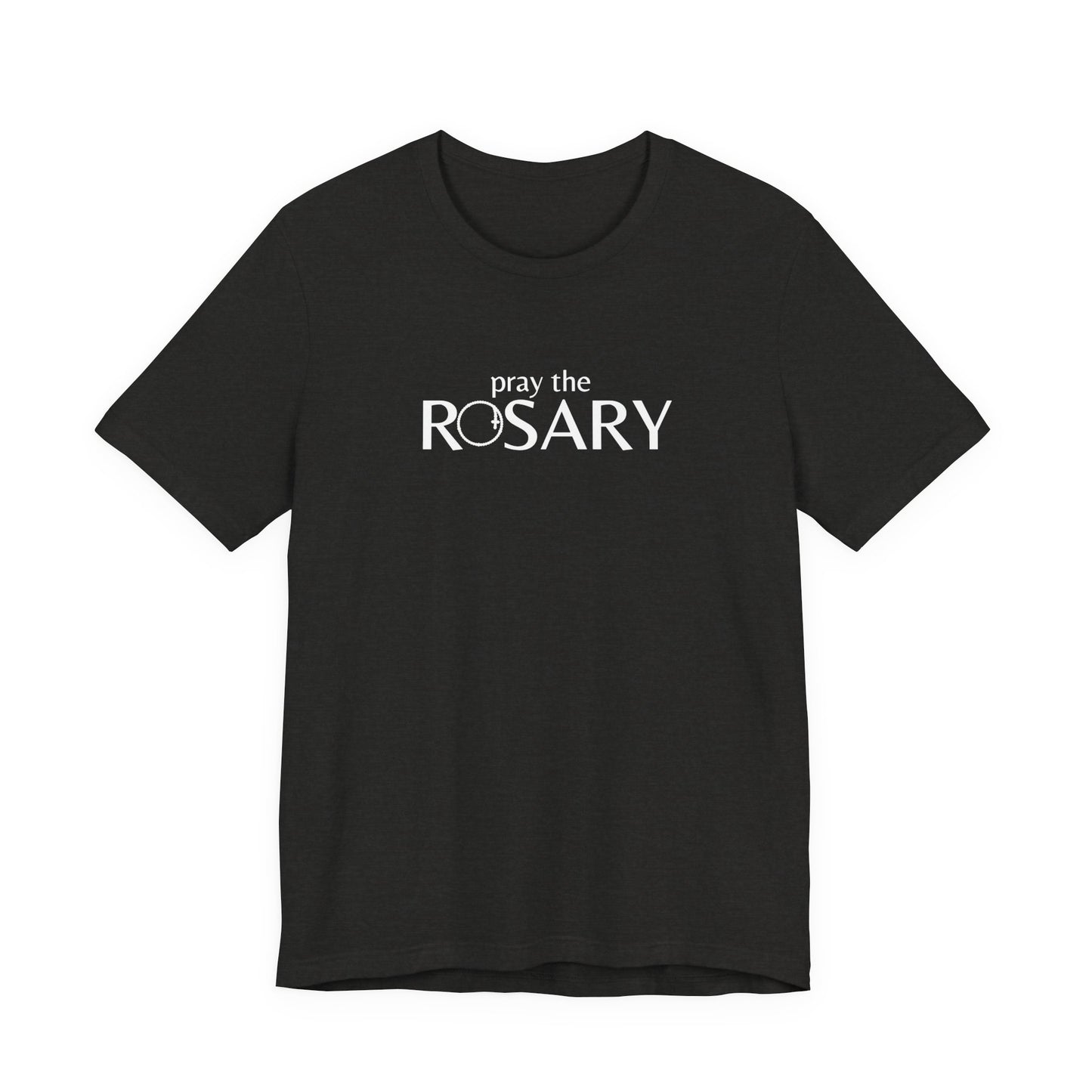 Pray the Rosary Shirt – Catholic T-Shirt for Women & Men, Marian Devotion Gift, Faith Apparel