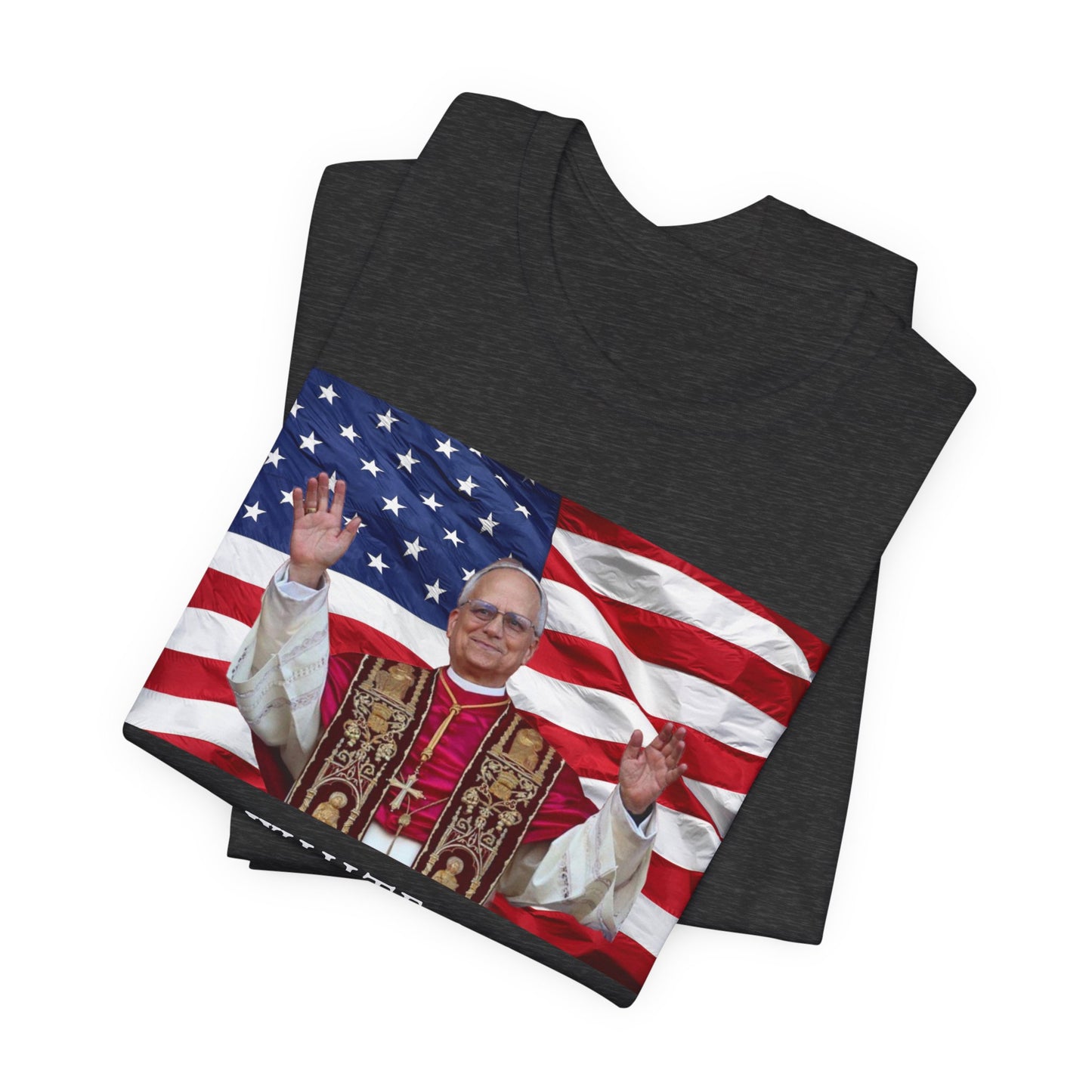 Pope Leo 'American Support' Catholic T-Shirt